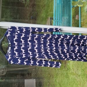 Modcloth Dogs in Love Medium Dress